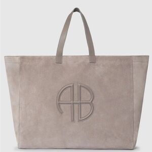 ANINE BING RIO XL BEIGE TOTE NEW